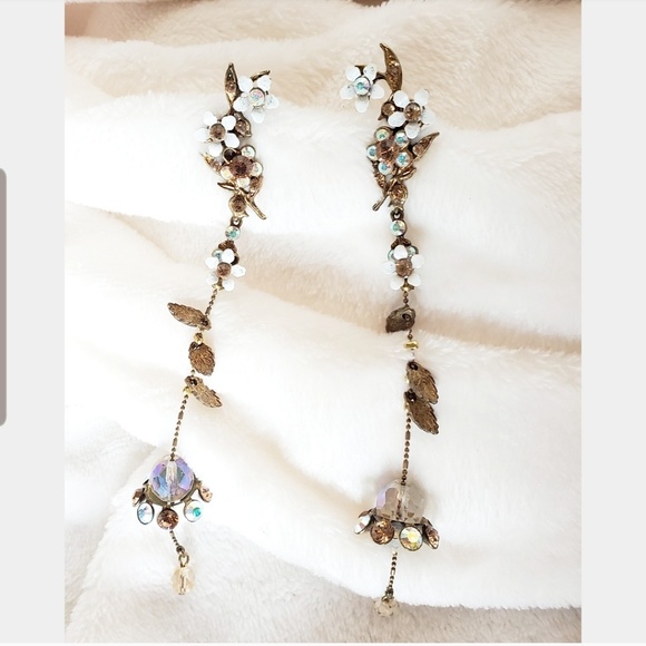 🌼Vintage Neiman Marcus Dangle Earrings🌼 - Picture 3 of 5